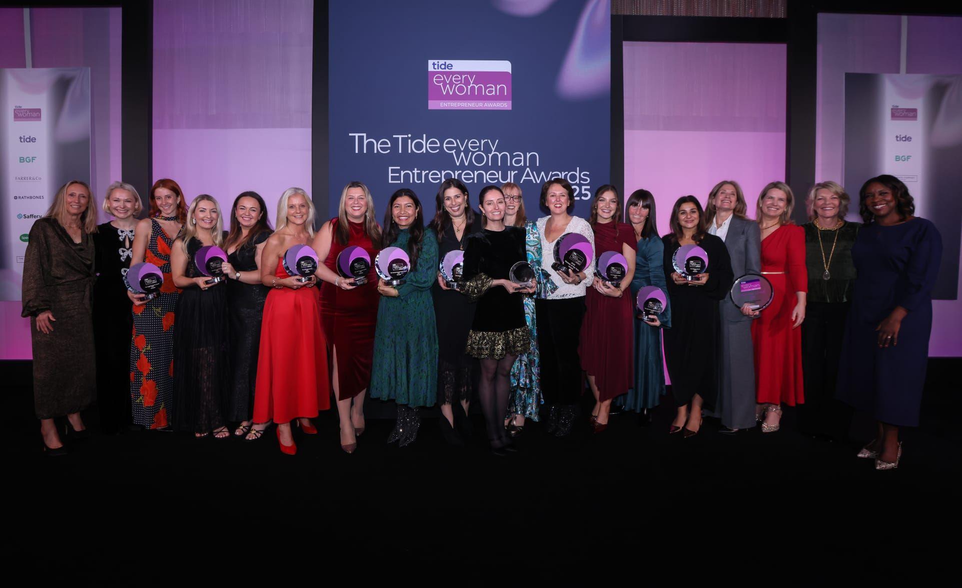 Sheffield entrepreneurs named ‘Woman of the Year' at the Tide Everywoman Entrepreneur Awards