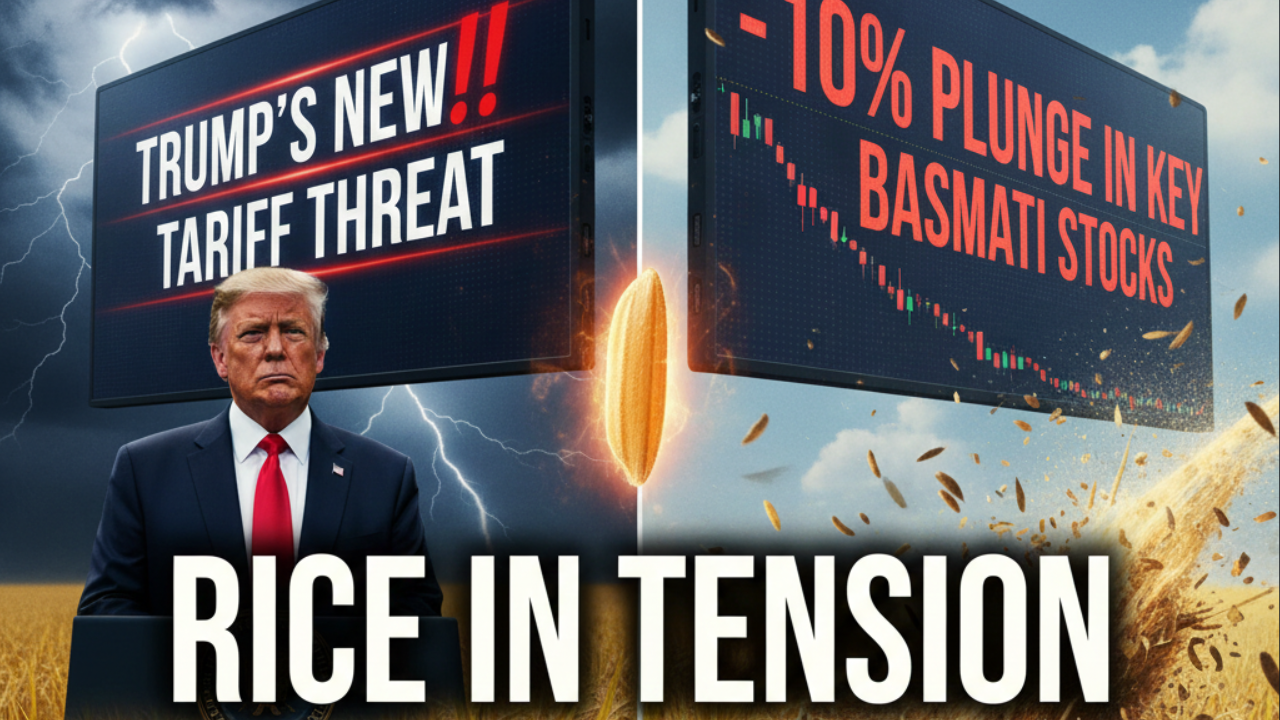 Rice in tension as Trump's new tariff threat triggers 10% plunge in key ...