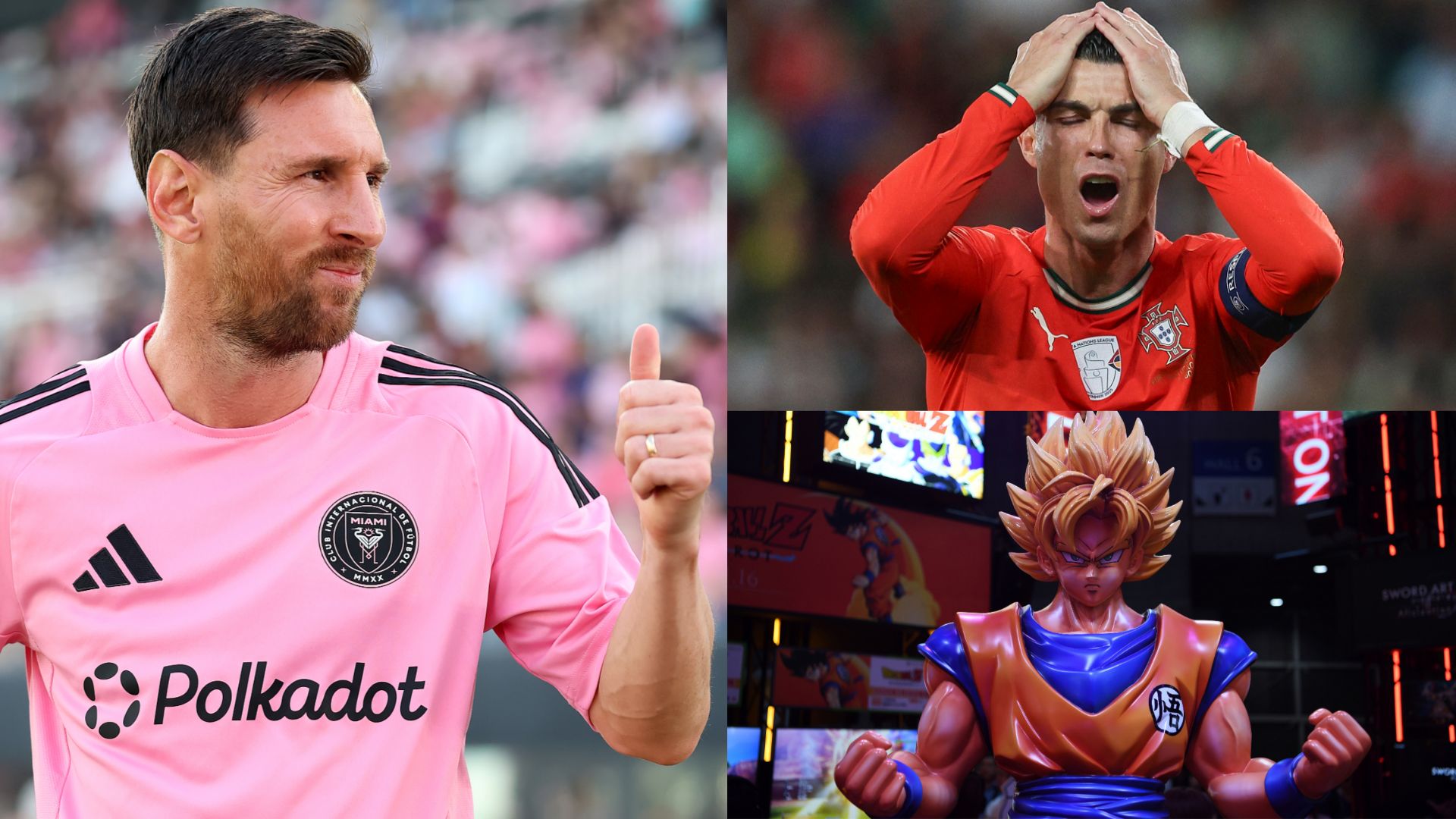 Cristiano Ronaldo branded the Vegeta to Lionel Messi's Goku after ...