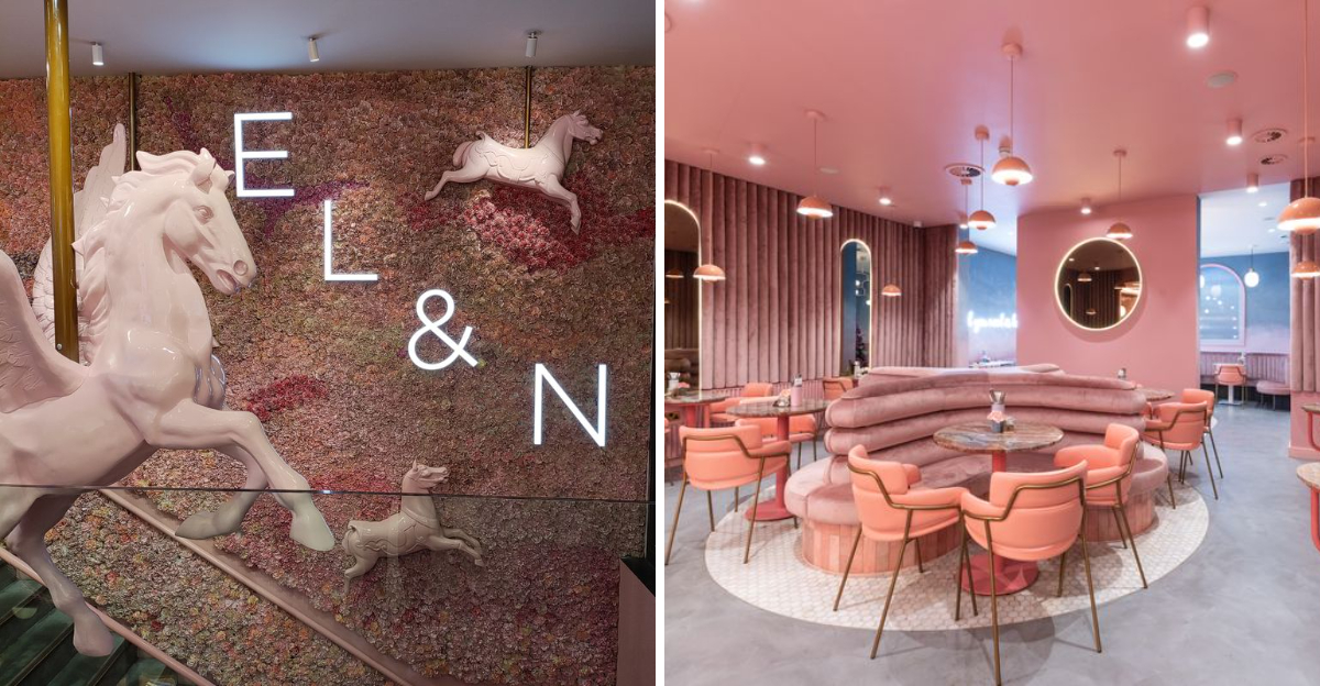 EL&N Café redefines pretty-in-pink dining across London