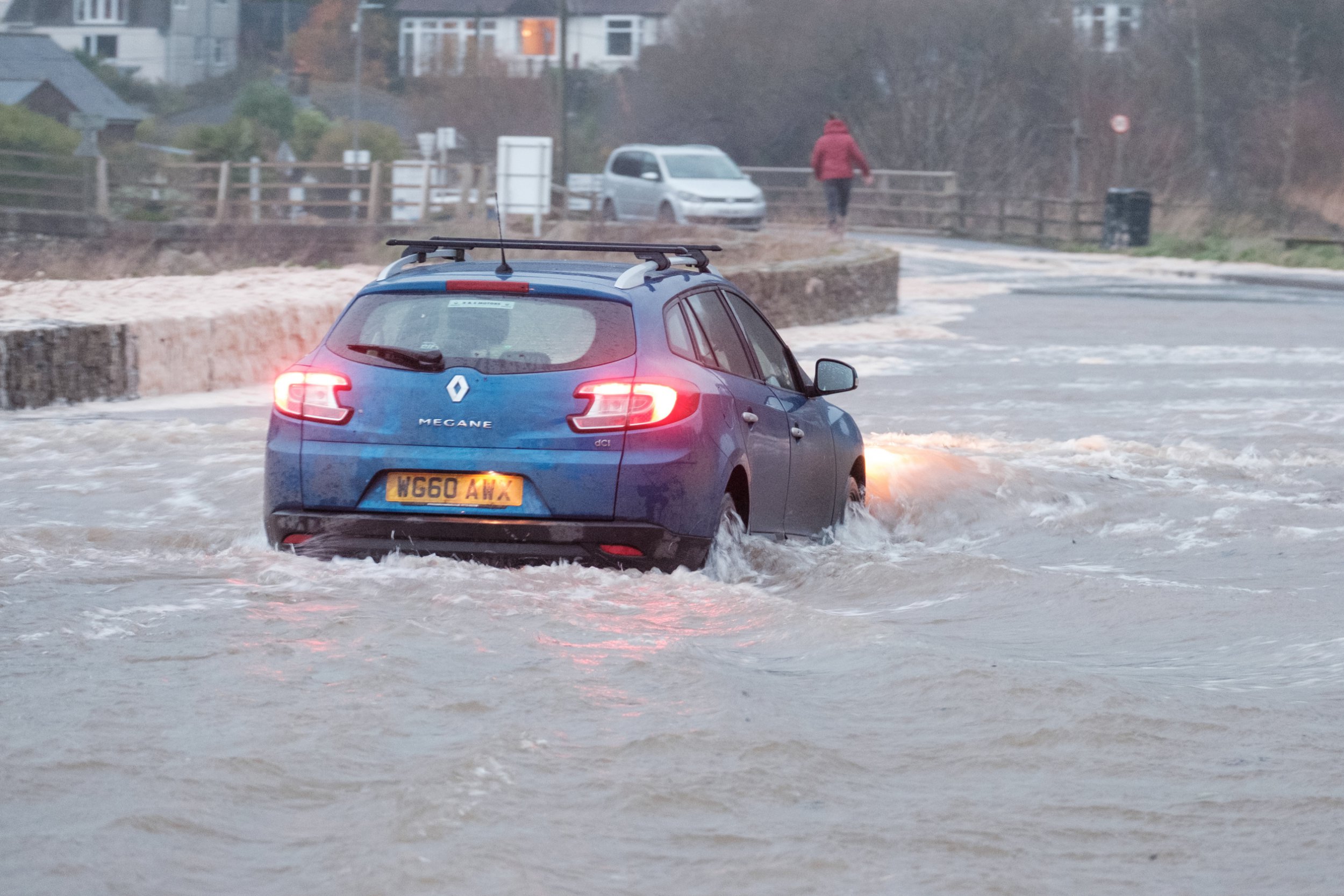 Thousands left without power as Storm Bram hits UK