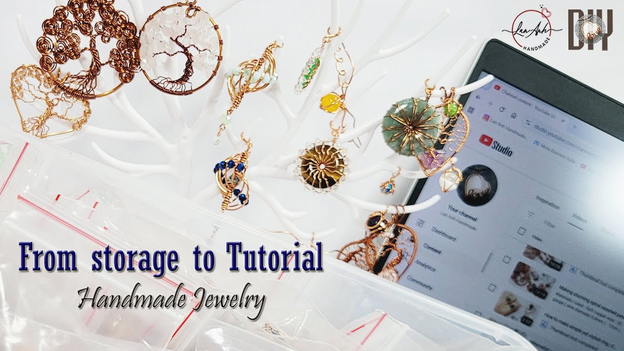 Random jewelry picks from my collection + the tutorials behind them