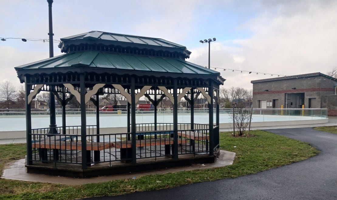 Outdoor Ice skating rink in Utica to open Nov. 28