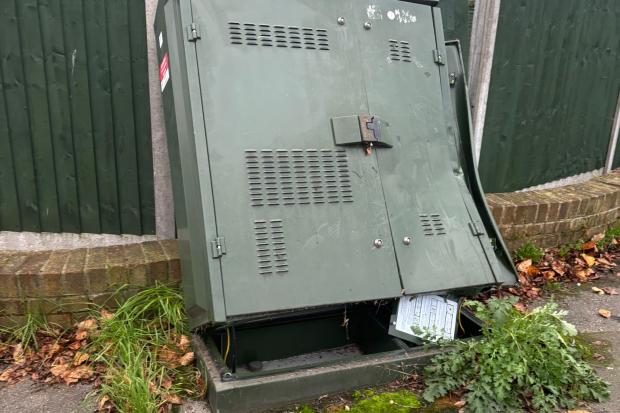 BT box damage causing outage linked to machete attack incident police ...