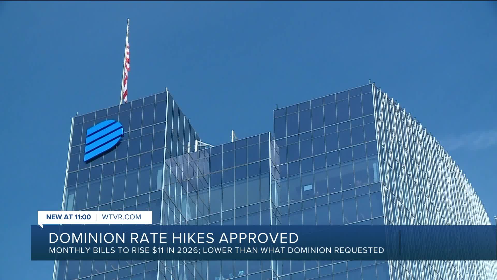 SCC partially approves Dominion Energy's rate increase requests