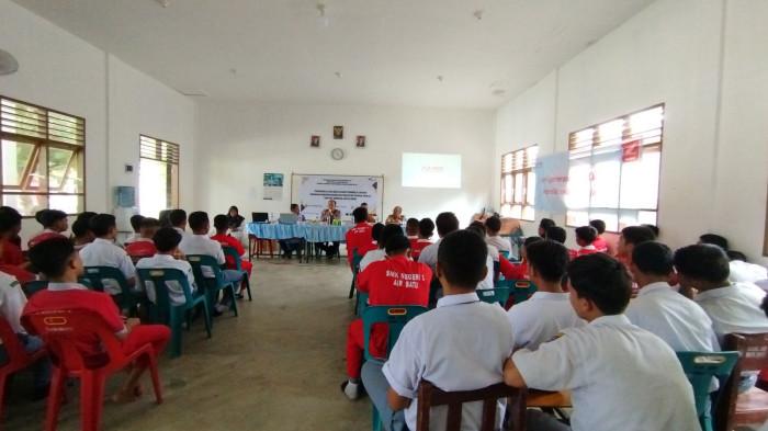 Honda dan Satlantas Polres Asahan Tingkatkan Kesadaran Berlalu Lintas Pelajar Air Batu