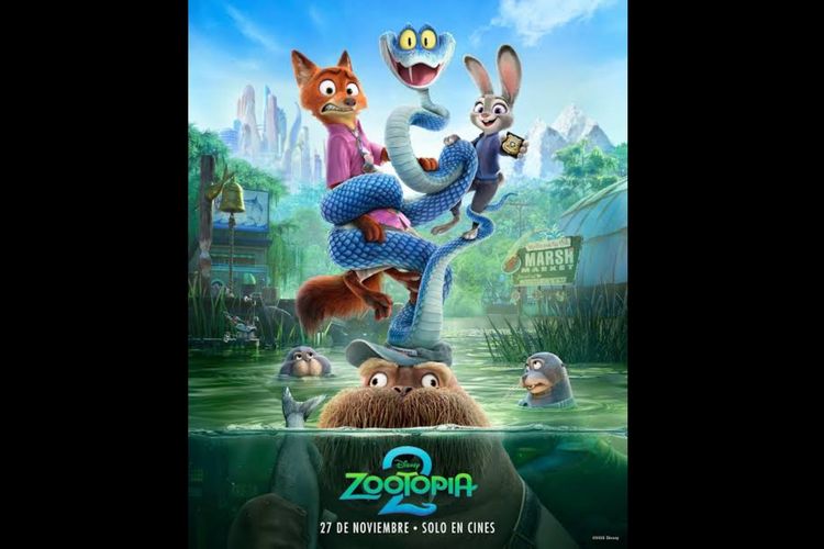 Sinopsis Film Zootopia 2, Tayang Hari Ini di Bioskop