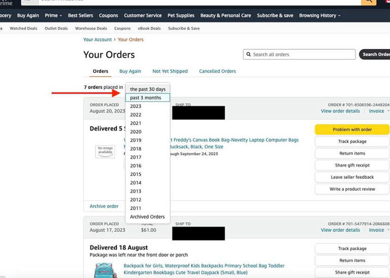 How to find how much money you've spent on Amazon