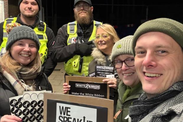 Campaigners gather at south Essex station to call for end to violence ...