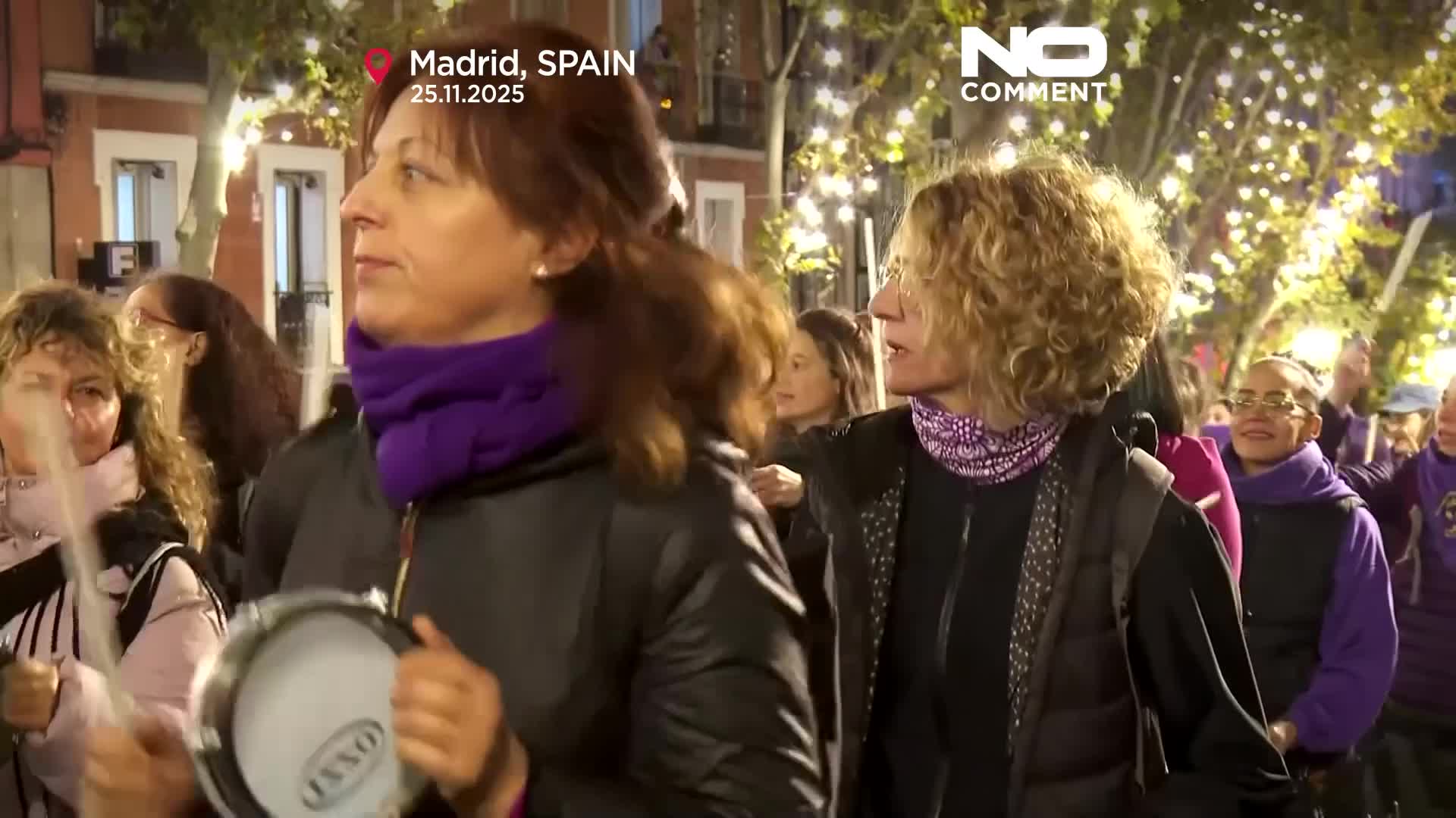 Miles de personas protestan en Madrid contra la violencia de género en ...