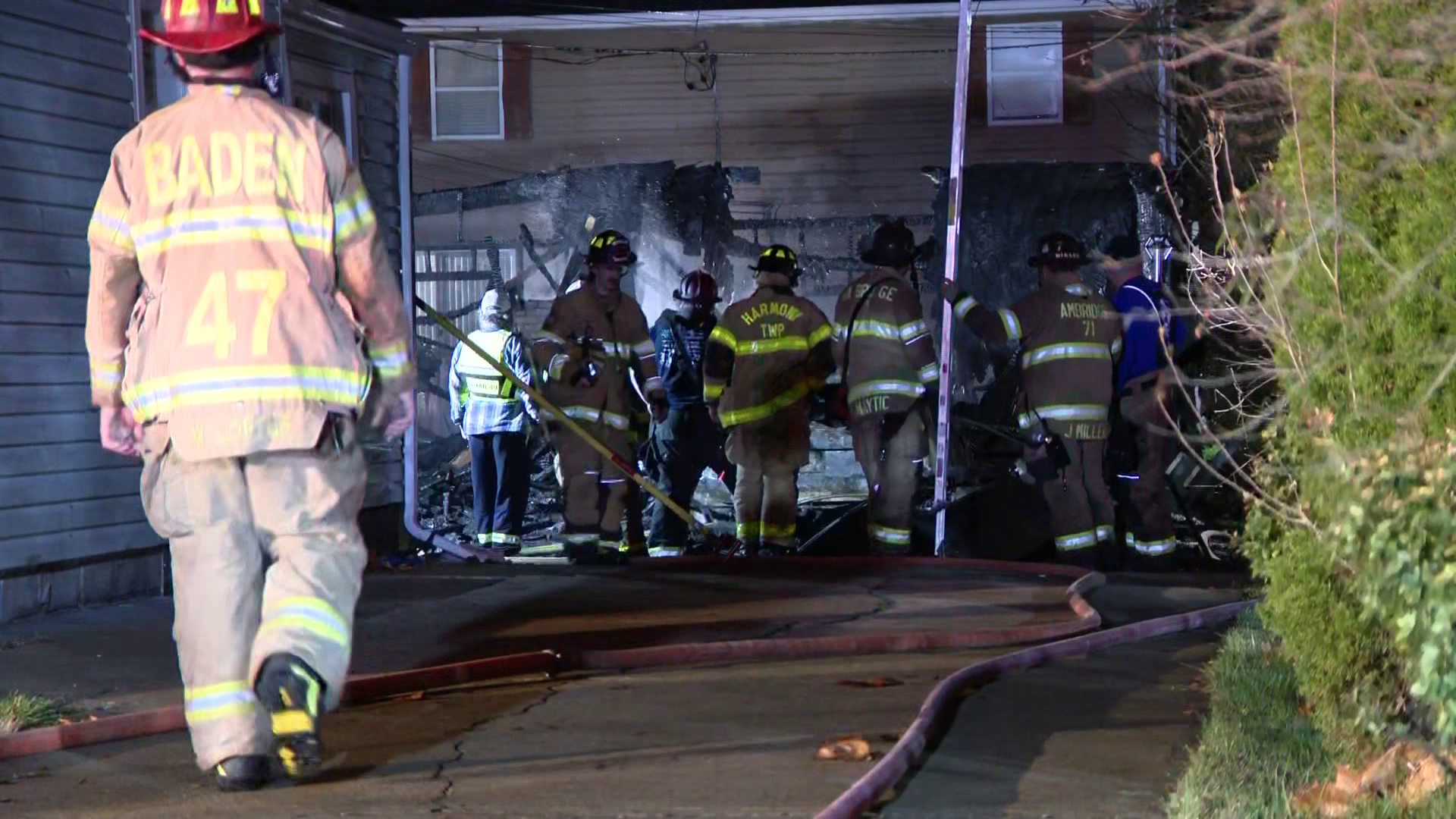 Fire spreads from garage to home in Beaver County