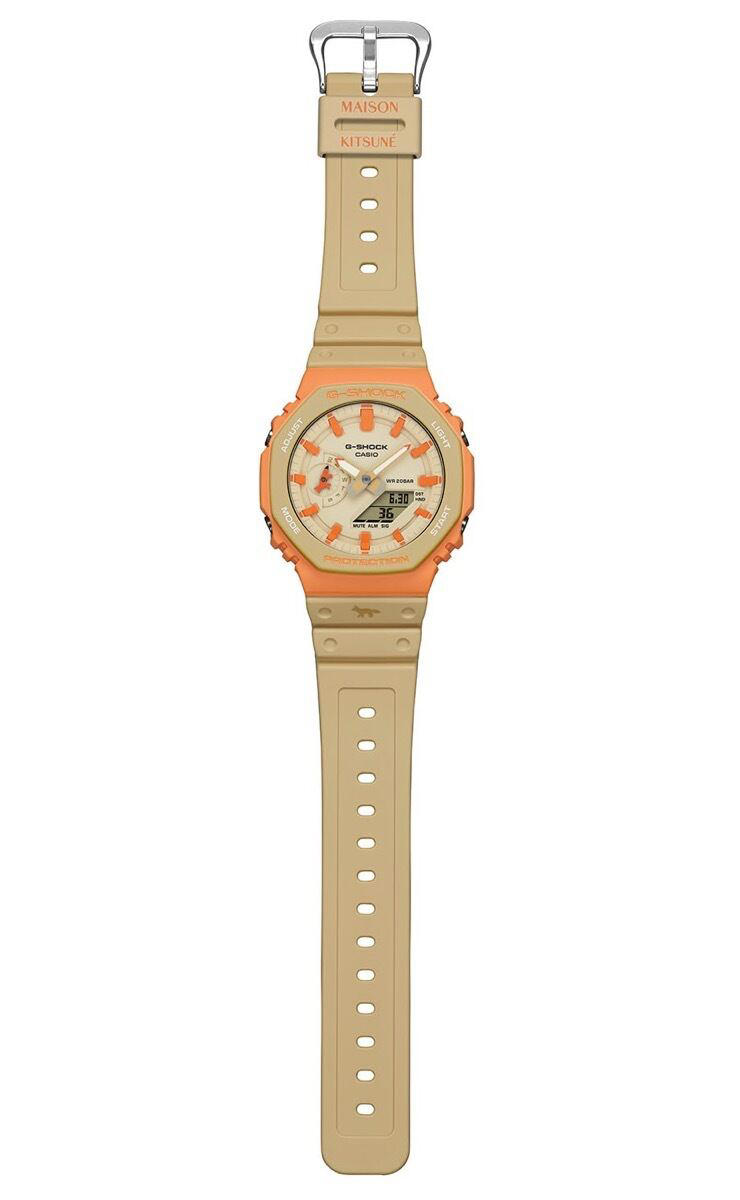 カシオ、G-SHOCK×Maison Kitsunéのコラボモデル「GA-2110MK」12月発売