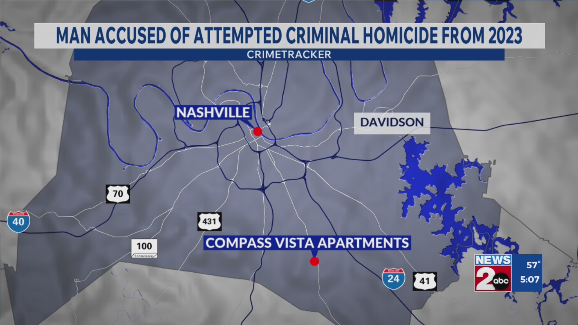 Man charged with 2023 shooting that left woman critically injured