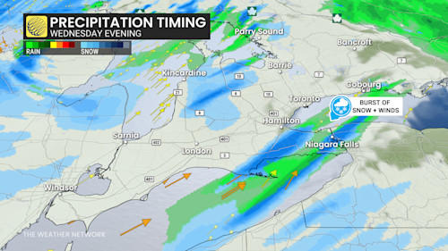 Lake-effect snow squalls could bring up to 50 cm to parts of southern ...