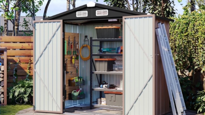 Is Walmart's Budget-Friendly Storage Shed As Durable As They Claim ...