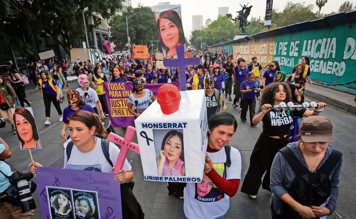 FOTOS: Así fue la marcha del 25N en la CDMX; exigen erradicar la ...