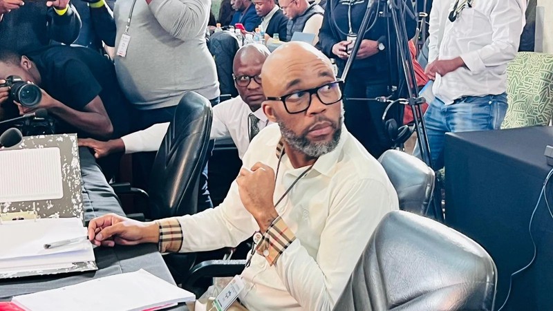 Vusimuzi 'Cat' Matlala tones down courtroom fashion with luxurious 9k  Burberry shirt