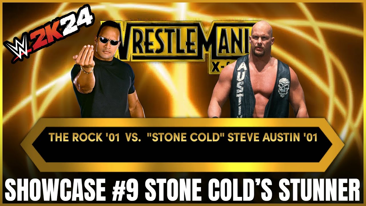 WWE 2K24 showcase WrestleMania 17 Stone Cold's stunner (Steve