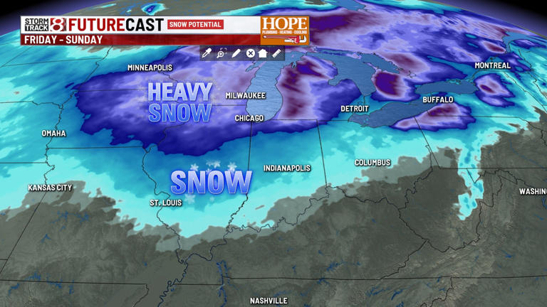 Cold front brings snow flurries and gusty winds to central Indiana ...