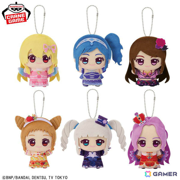 アニメ「アイカツ！」いちご、あおい、蘭、おとめ、ユリカ、美月が