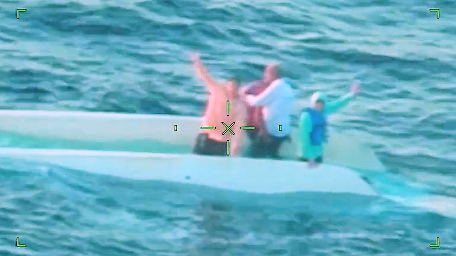 Four rescued after boat capsizes 26 miles off Florida coast