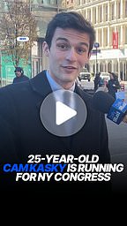 25-year-old Cameron Kasky is running for congress