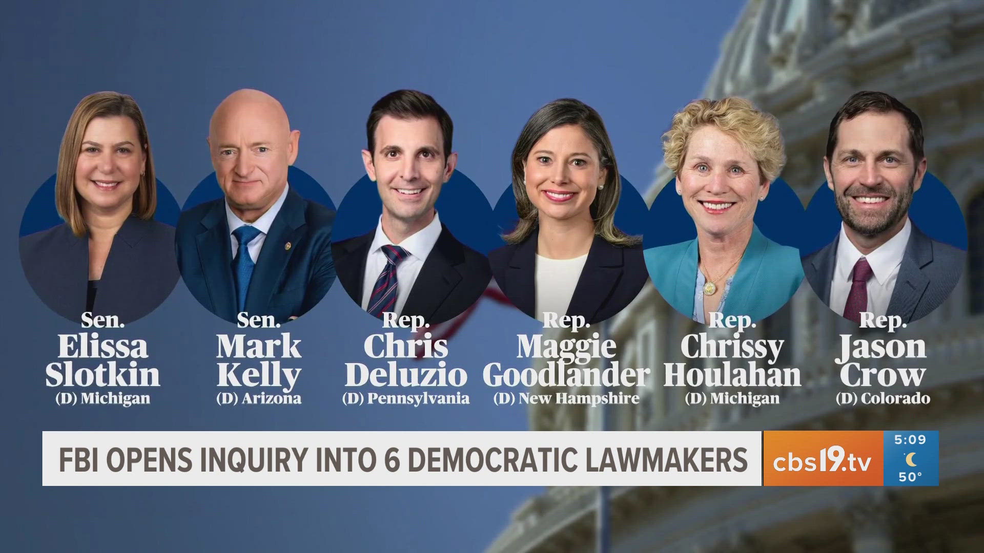 FBI opens inquiry into 6 Democratic lawmakers