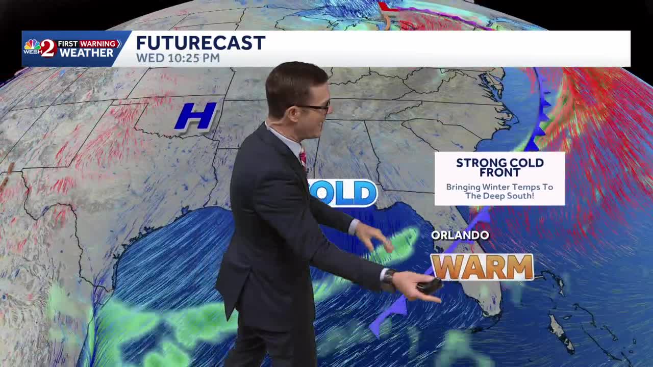 Warm today before cold front arrives on Thanksgiving | November 26 forecast