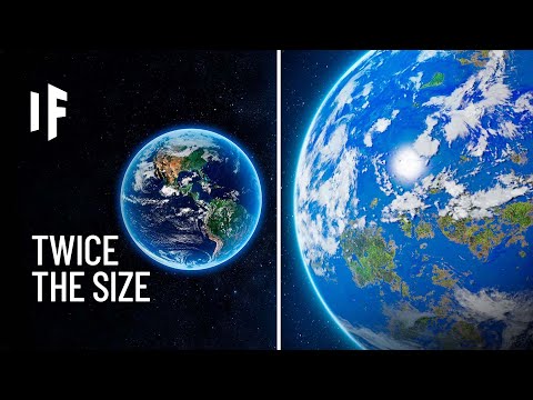 What if all the planets suddenly doubled in size?
