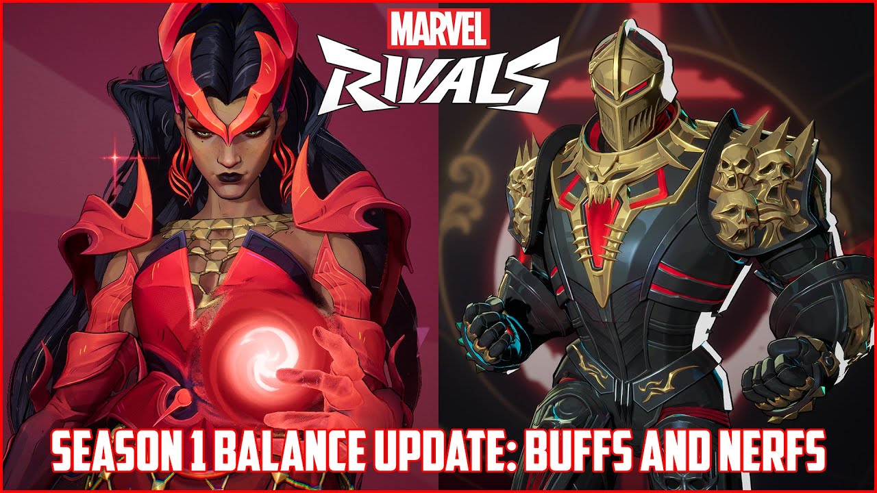 Marvel Rivals season 1 balance update (nerfs and buffs)