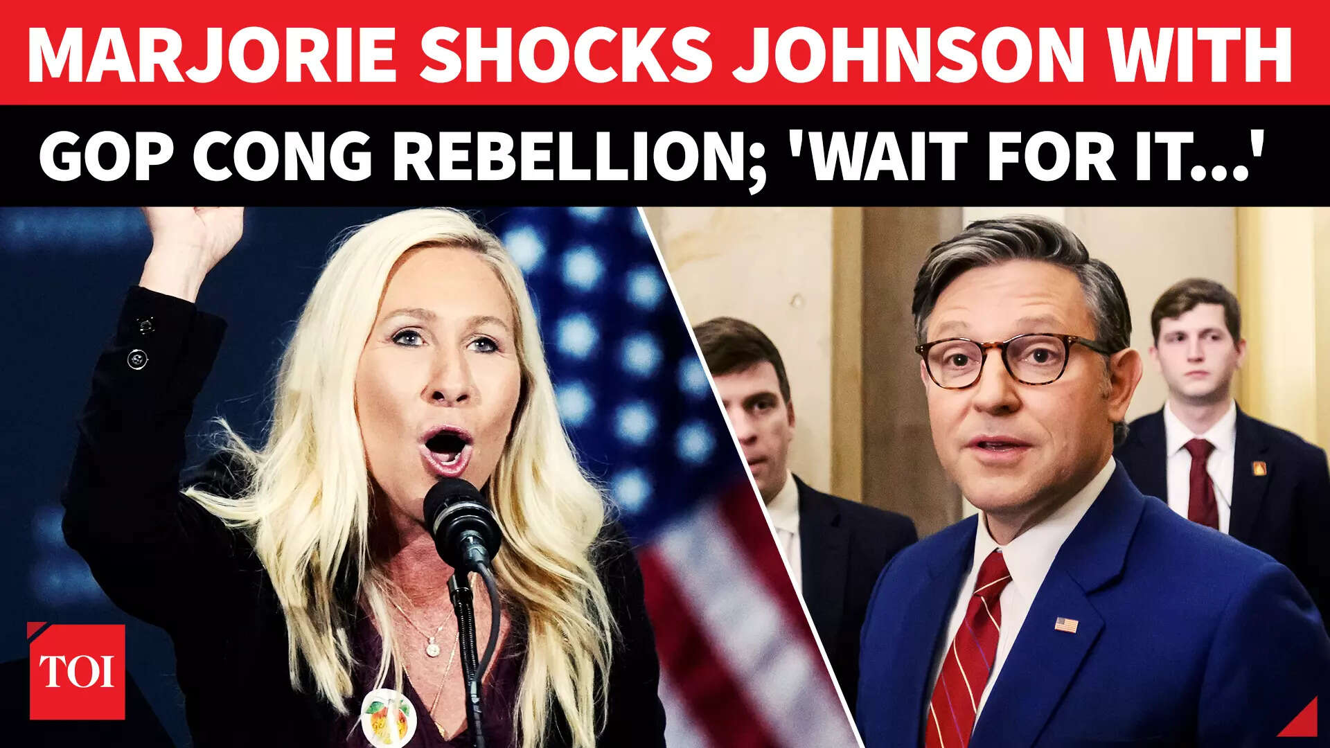 'Mass GOP Resignations': MTG Goes Nuclear Against Mike Johnson ...