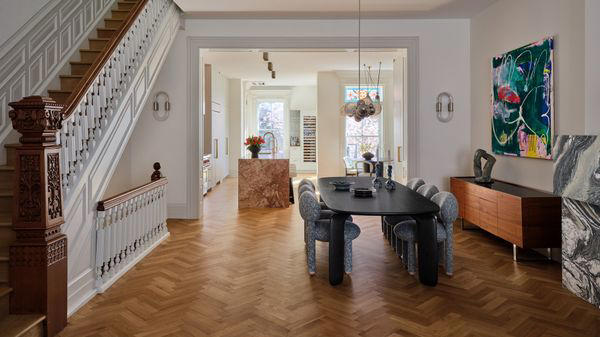 How They Pulled It Off: A Park Slope Townhouse With a Dramatic Array of ...