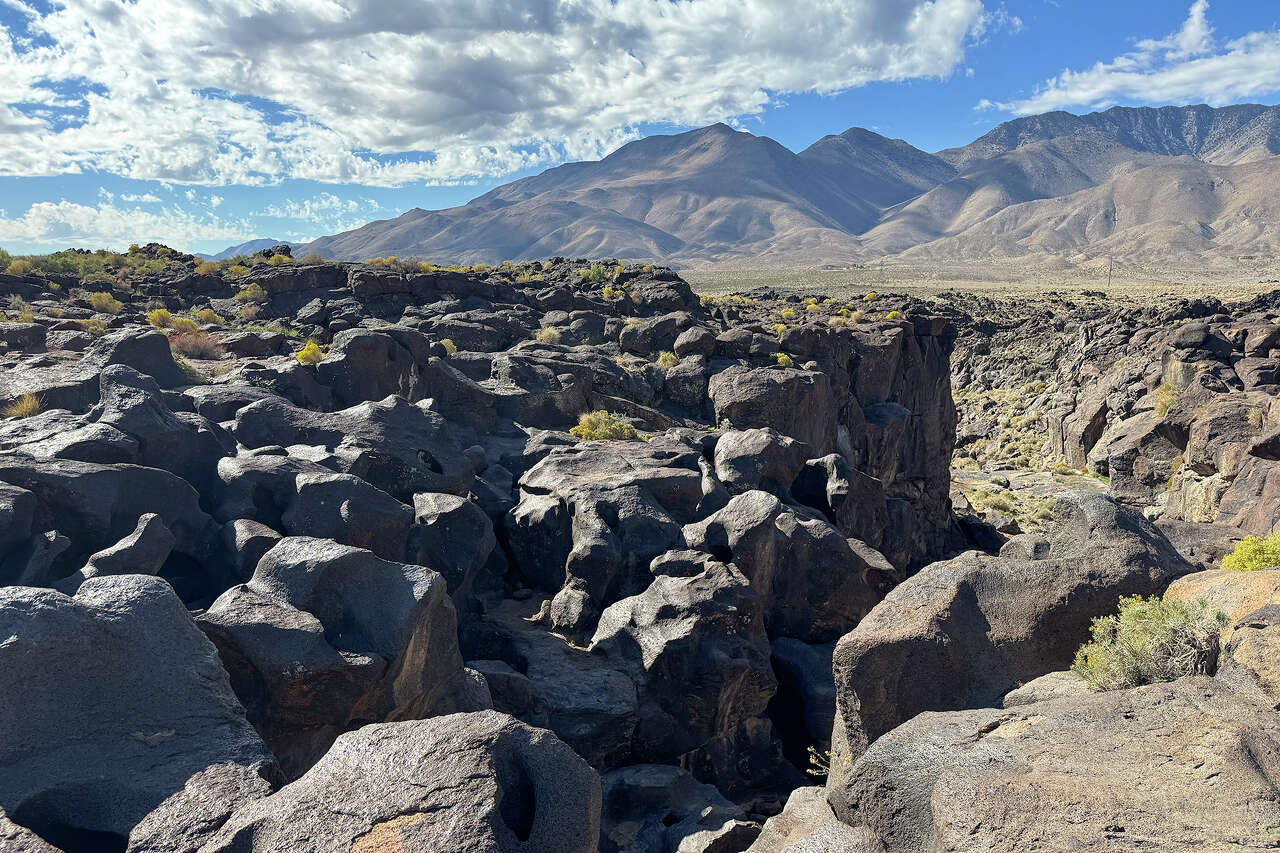 A California geological wonder sits just off Highway 395