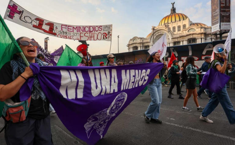 FOTOS: Así fue la marcha del 25N en la CDMX; exigen erradicar la ...
