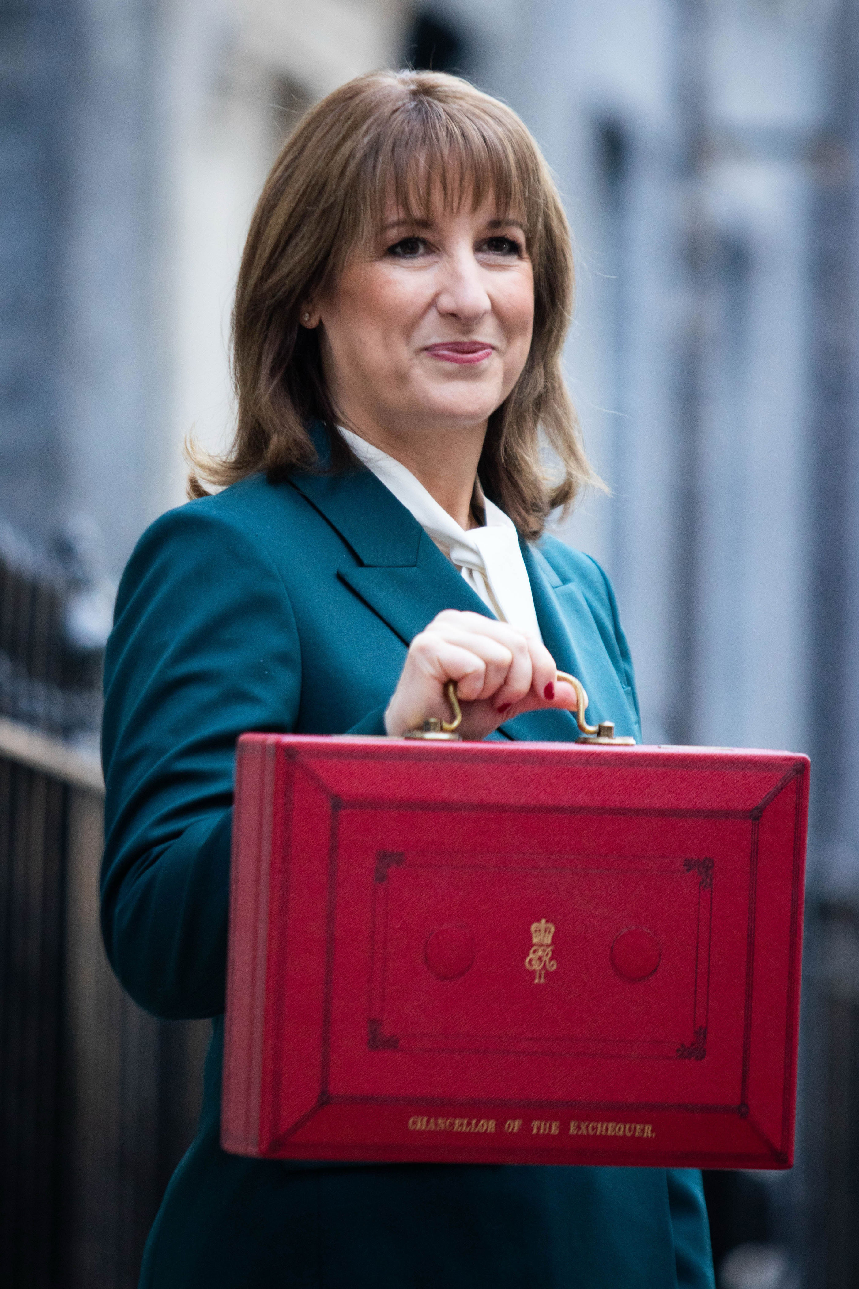 Chancellor of the Exchequer Rachel Reeves outside 11 Downing Street (PA) (PA Wire)