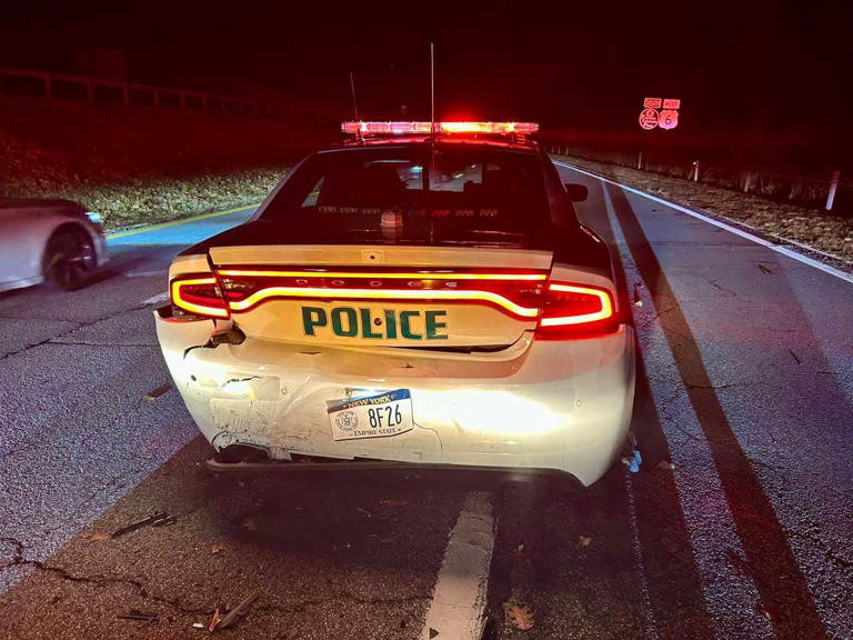 Officer Injured After Drunk Driver Slams Into Patrol Car In Bear ...
