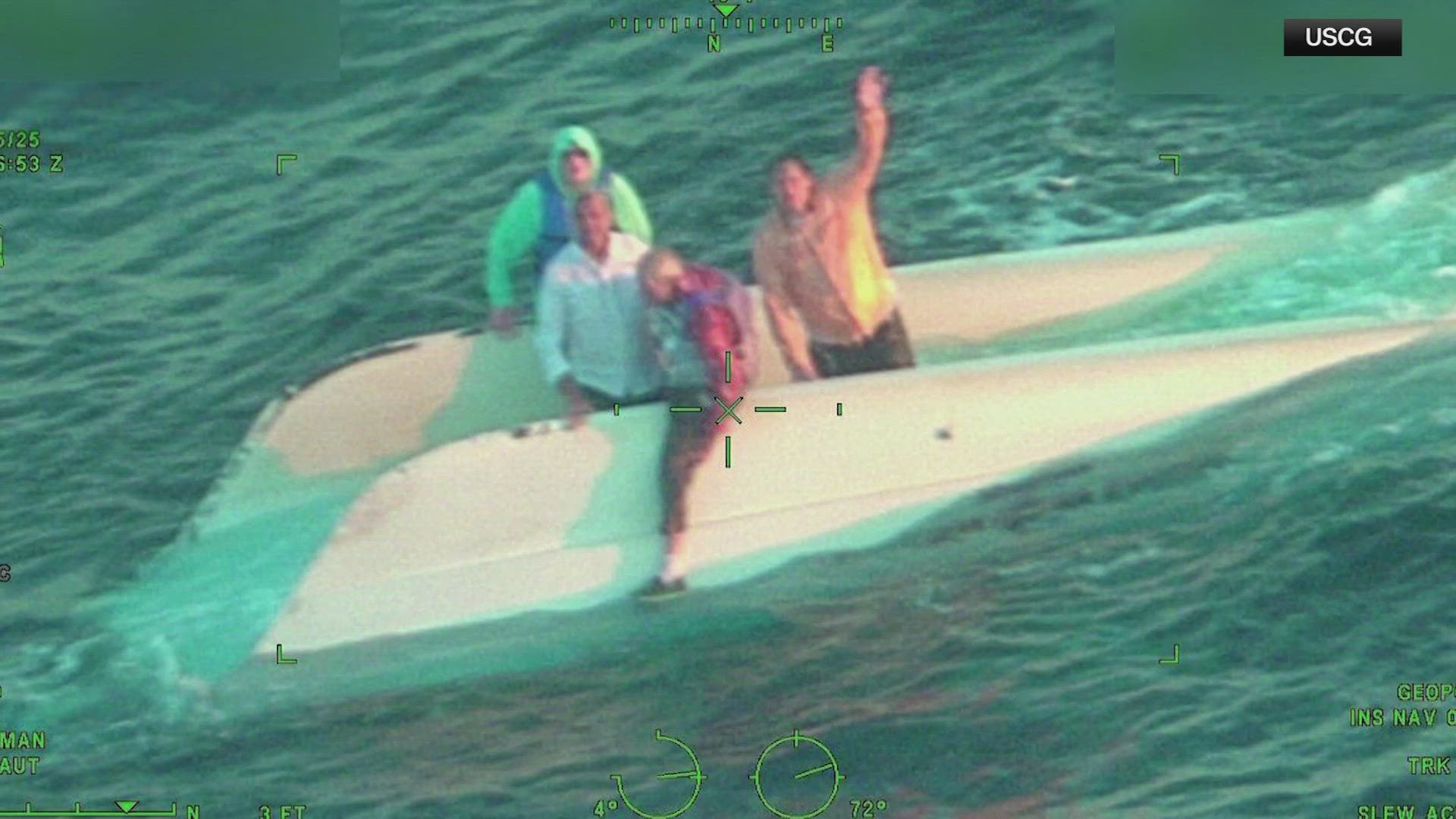 Four Florida boaters rescued after being stranded for 20 hours