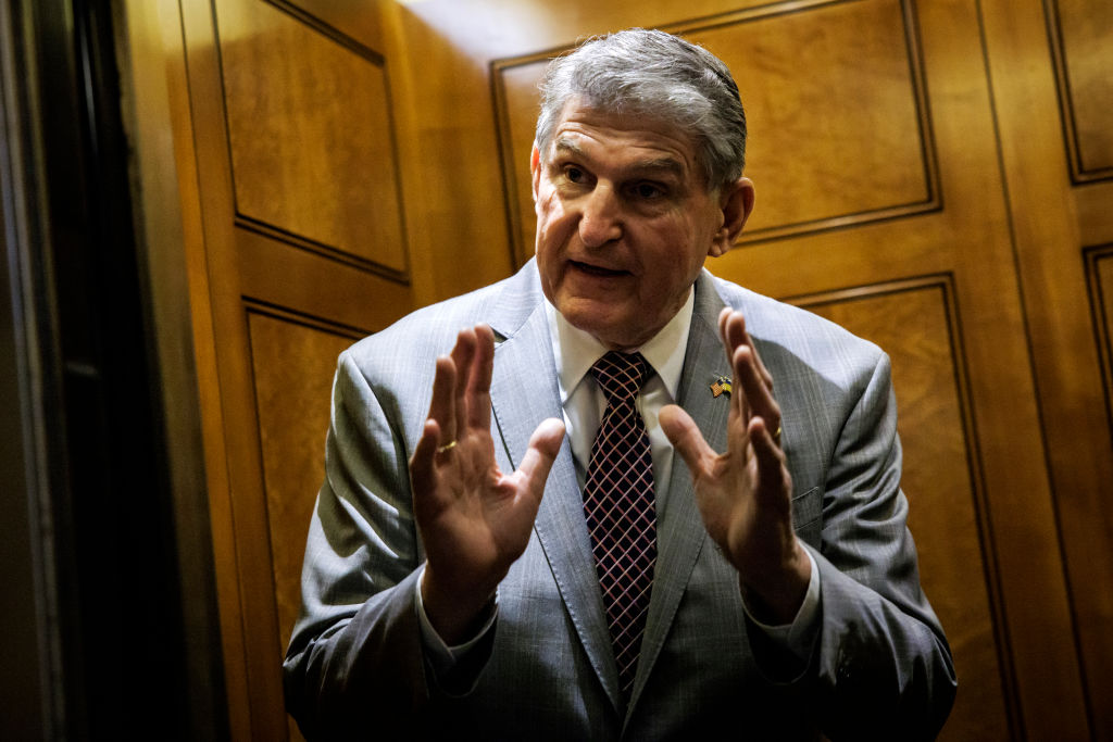 Manchin Blames Democrats’ ‘Failure’ for Trump’s Return
