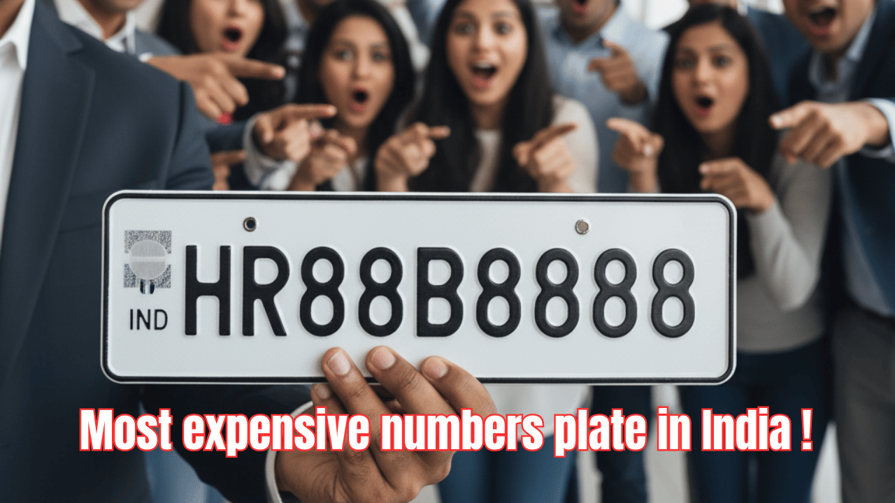 India’s most expensive numbers plate yet: HR88B8888 auctions for Rs 1. ...