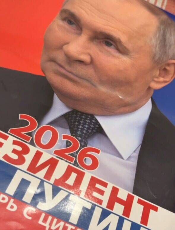 Vladimir Putin issues warning to the West as he unveils 2026 calendar
