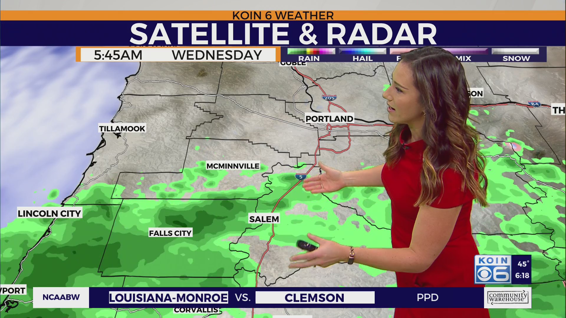 Wednesday Morning Weather Update: Rainy conditions continue on ...