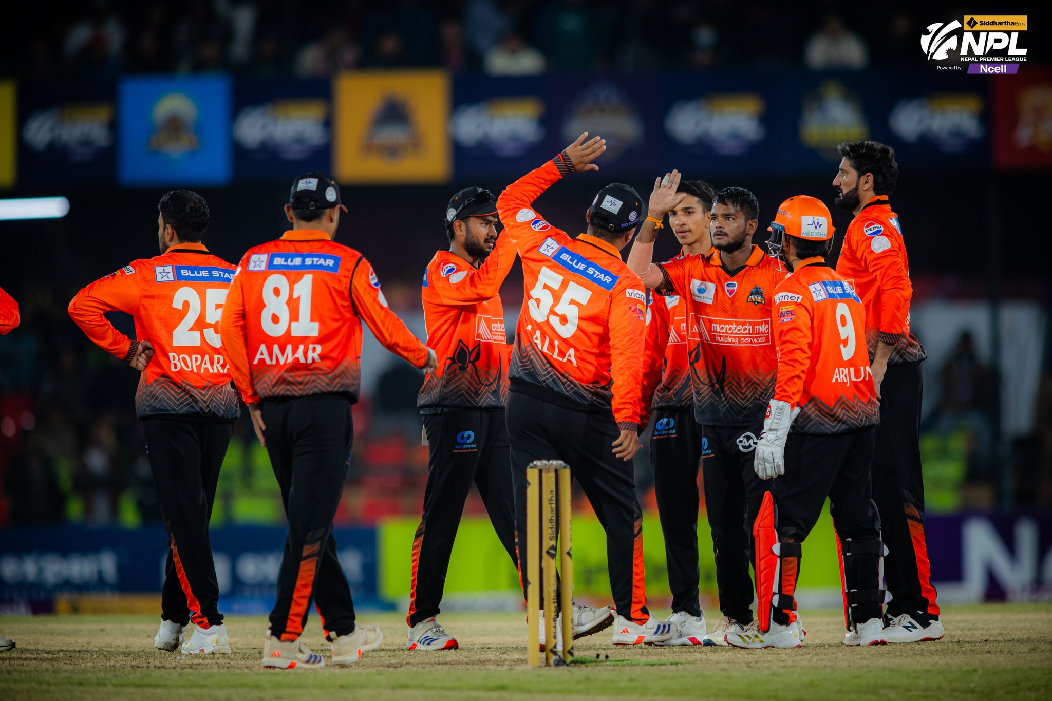 Rhinos halt Biratnagar's run as Ranjit bags five-for in 48-run win
