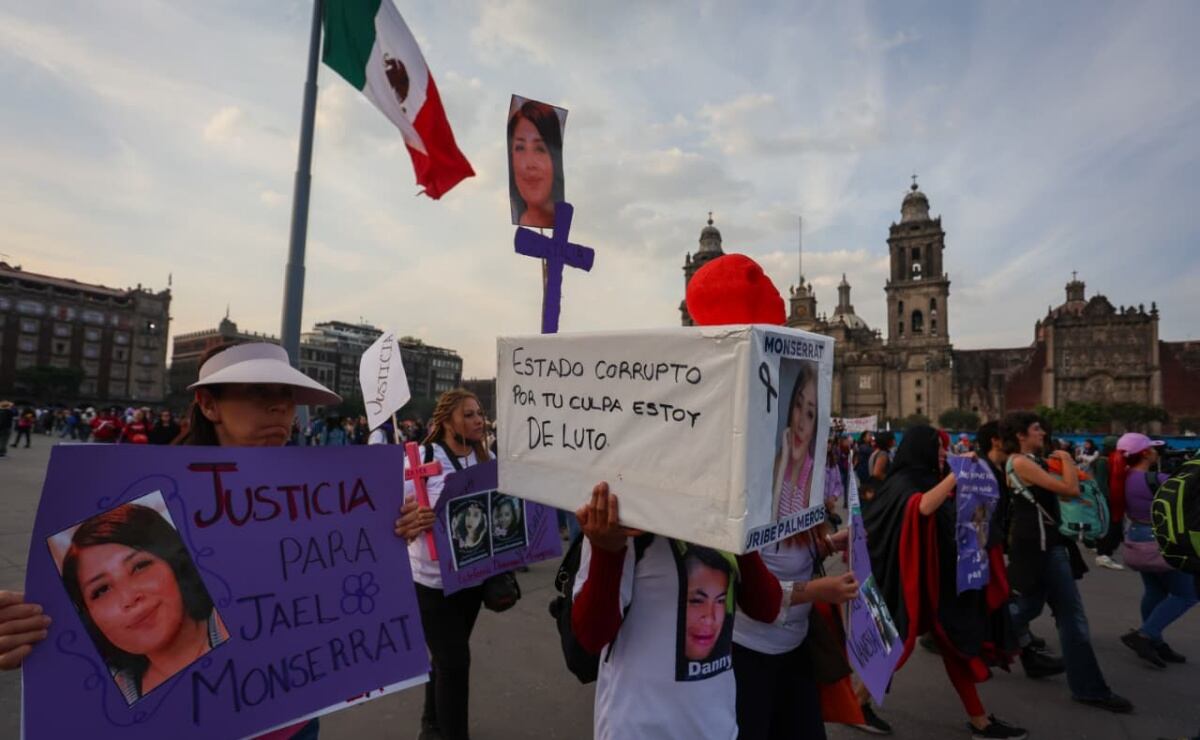 FOTOS: Así fue la marcha del 25N en la CDMX; exigen erradicar la ...