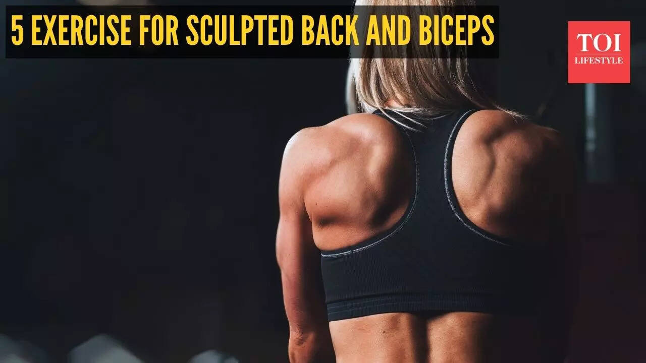 5 exercises for a sculpted back and biceps