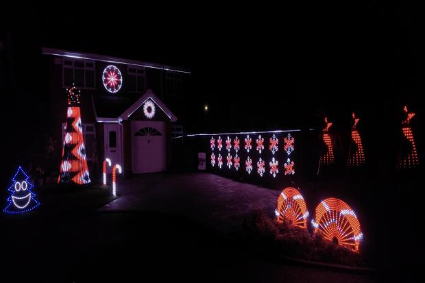 Wirral man creates Christmas light show to help raise funds for scouts