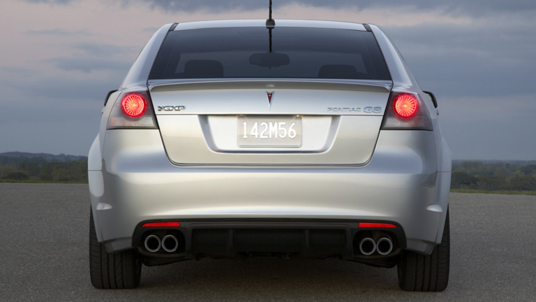 Pontiac's fastest sleeper sedan with a manual transmission