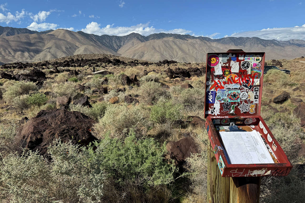 A California geological wonder sits just off Highway 395