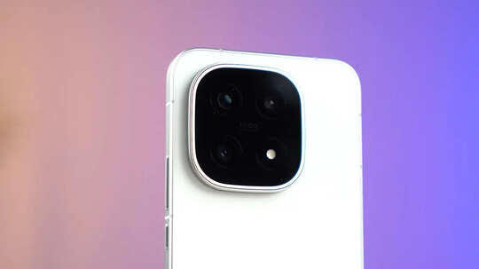 iQOO 15 triple rear camera module close up