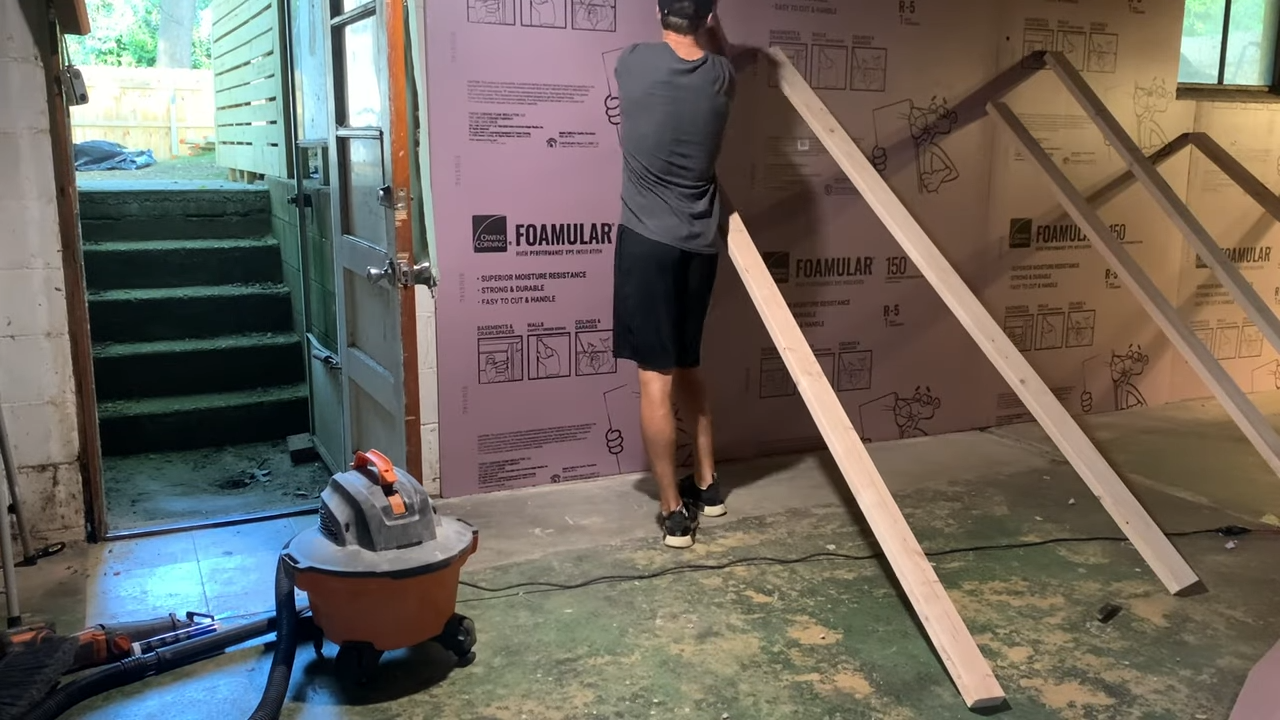 How to insulate basement walls like a pro using rigid foam