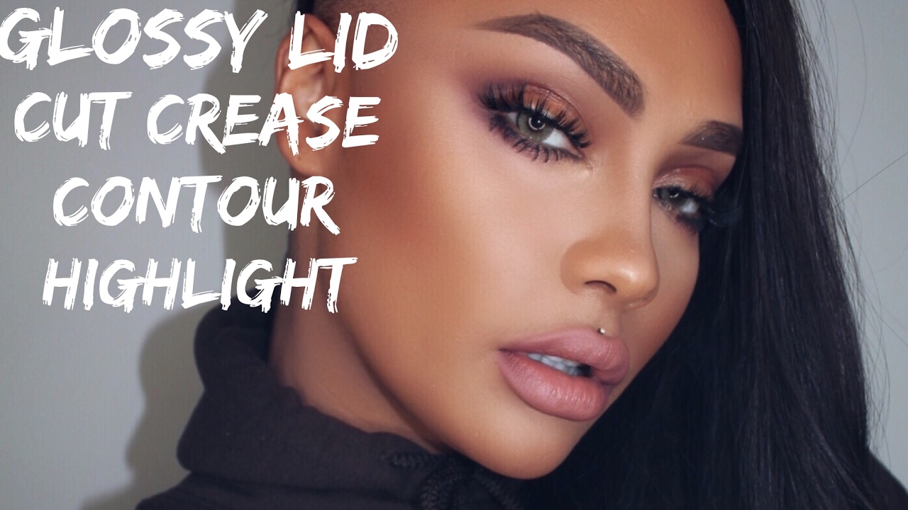 Glossy eyes + flawless skin tutorial | Sonjdra Deluxe